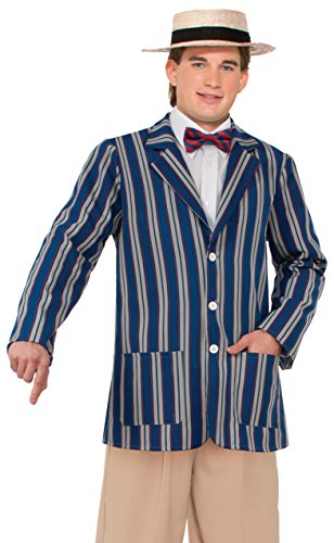 Forum Novelties Men's Roaring 20's Boater Jacket, Multi, Standard