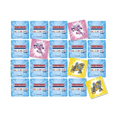 Transformers Matching Game for Kids Ages 3 and Up, Fun Preschool Memory Game for 1+ Players