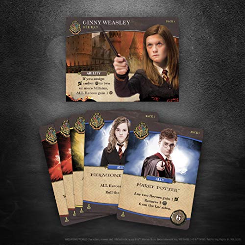 USAOPOLY Harry Potter: Hogwarts Battle - The Charms and Potions Expansion/Second Expansion to Harry Potter Deckbuilding Game/Featuring New Abilities and Cards/Officially Licensed
