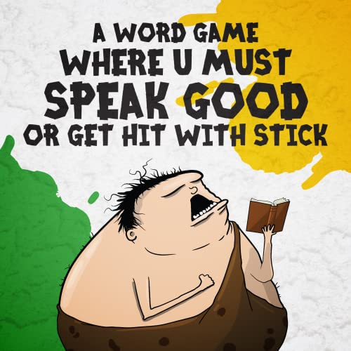 Poetry for Neanderthals by Exploding Kittens LLC - Family Card Game for Adults, Teens and Kids , White