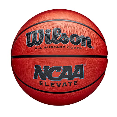WILSON NCAA Elevate Basketball - Size 7-29.5', Orange