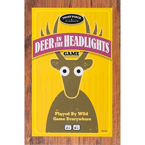 Deer In The Headlights The Card and Dice Game played by Wild Game Everywhere for Ages 5 and Up