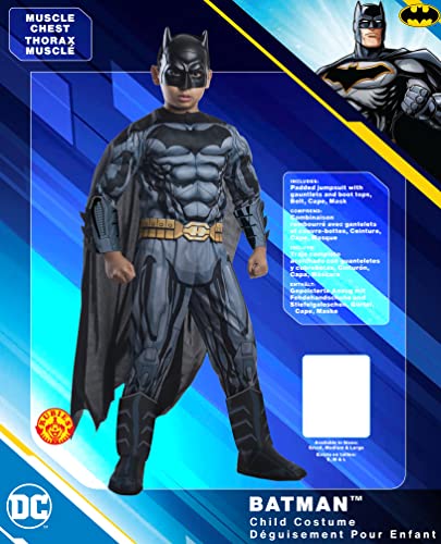 Rubie's Costume DC Superheroes Batman Child Deluxe Costume, Small