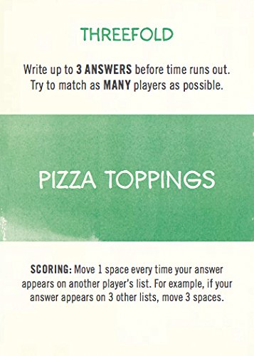 Listography: The Game: May The Best List Win! (Board Games, Games for Adults, Adult Board Games)