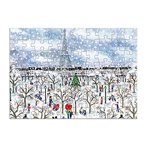 Michael Storrings 12 Days of Christmas Advent Calendar Puzzle, Includes 12 80-Piece Puzzles, 5” x 7” Each – Unique Holiday Jigsaw Puzzle Set with Thick, Sturdy Pieces
