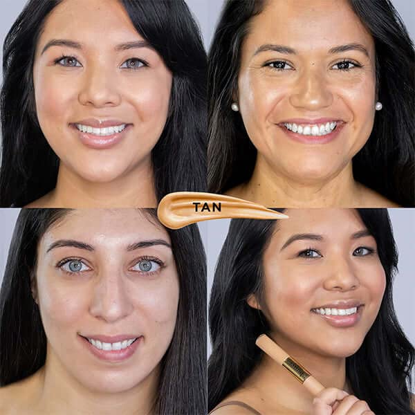 butter LONDON LumiMatte 2-in-1 Concealer and Brightening Duo, Under-Eye Brightener, Light to Medium Coverage, Lightweight Formula, Cruelty-Free, Oil Free- Tan, 1 Count (Pack of 1)