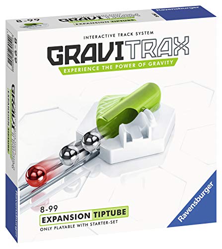 Ravensburger Gravitrax Tiptube Accessory - Marble Run and STEM Toy For Boys and Girls Age 8 and Up - Accessory for 2019 Toy of The Year Finalist Gravitrax