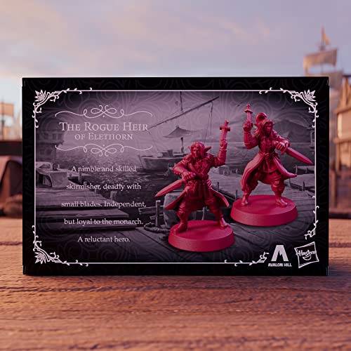 Hasbro Gaming HeroQuest Hero Collection The Rogue Heir of Elethorn Figures, Detailed Miniatures, Requires HeroQuest Game System to Play, 14+ Years