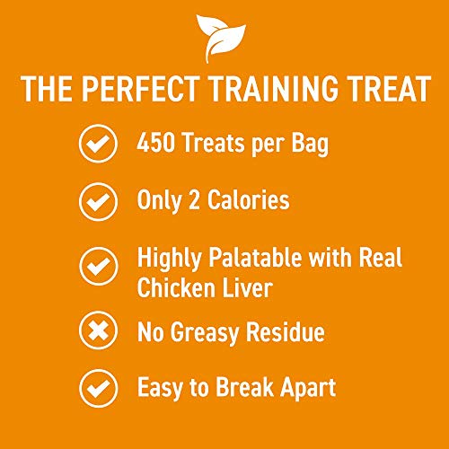 Cloud Star Tricky Trainers Chewy Low Calorie Dog Training Treats, Made in the USA Wheat and Corn Free, Soft Puppy Bites 14 oz Cheddar