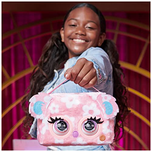 Purse Pets, Print Perfect Bamboo Boo Koala, Interactive Pet Toy and Shoulder Bag with Over 30 Sounds and Reactions, Kids Toys for Girls Ages 5 and up