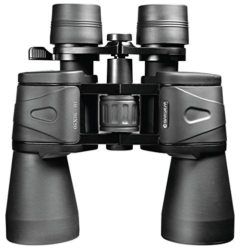 BARSKA unisex-adult 10-30x50 Zoom Gladiator Binocular Black/Black, 21.1 x 7.9 x 24.1