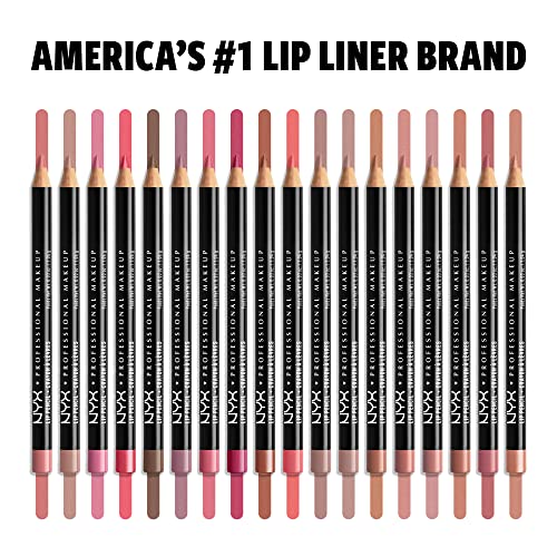 NYX PROFESSIONAL MAKEUP Slim Lip Pencil (Peakaboo Neutral) + Butter Gloss (Sugar Glass, Clear), 3-Pack Bundle