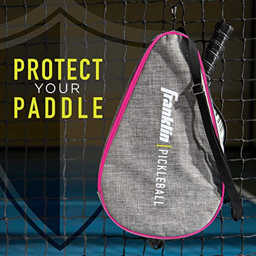 Franklin Sports Pickleball Paddle Bag - Official Bag of the US Open - Grey/Pink