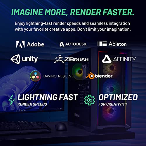 Skytech Nebula Gaming PC Desktop – AMD Ryzen 5 3600 3.6 GHz, NVIDIA RTX 3060, 500GB NVME SSD, 16GB DDR4 RAM 3200, 600W Gold PSU, 11AC Wi-Fi, Windows 11 Home 64-bit