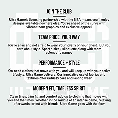 Ultra Game NBA Golden State Warriors Womens Soft Fleece Pullover Hoodie Sweatshirt With Varsity Stripe, Heather Gray, Large