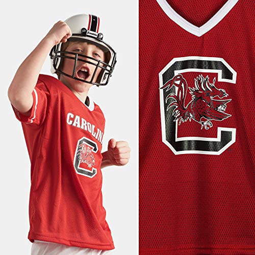 Franklin Sports NCAA South Carolina Gamecocks Kids College Football Uniform Set - Youth Uniform Set - Includes Jersey, Helmet, Pants - Youth Small