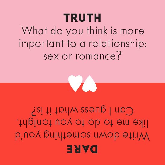 After Dinner Amusements: Truth or Dare for Couples: 50 Questions and Challenges (Sexy Date Night Card Game for Couples, Naughty Adult Game for Couples)