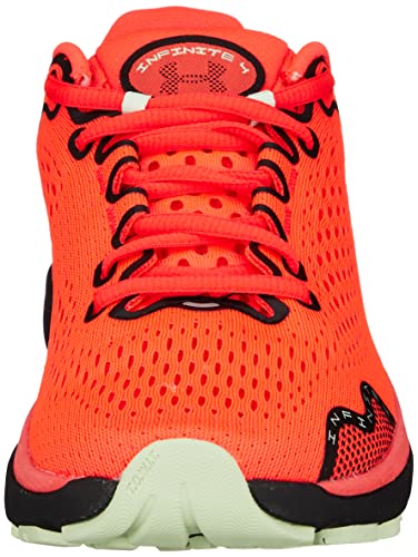 Under Armour Men's HOVR Infinite 4 Running Shoe, (601) Bolt Red/Black/Black, 9
