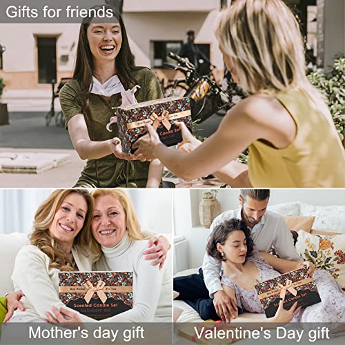 Scented Candles Gifts for Women, 12 Pack Soy Wax Candles for Home Scented Candles Bulk, Aromatherapy Candles Gift Basket for Women Her Mom Sister Best Friend Unique Gifts Happy Birthday