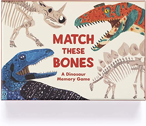 Laurence King Match These Bones: A Dinosaur Memory Game