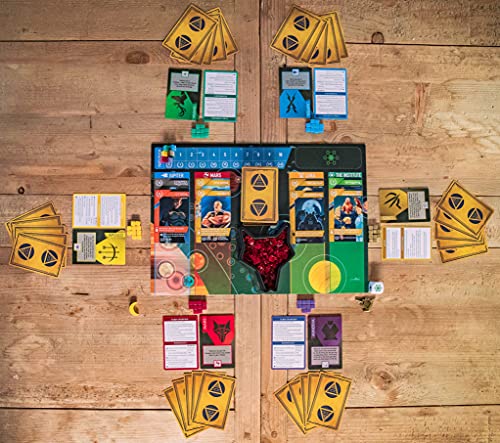 Stonemaier Games: Red Rising, Hand Management, Combo Building Strategy Board Game, 2 to 6 Players, for Ages 14 and up