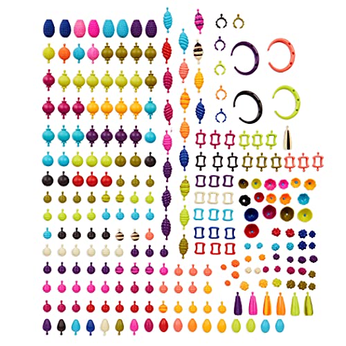 B. toys – Pop Snap Bead Jewelry Set for Kids – Pop Arty! – DIY Craft Jewelry Making Kit – Creative Necklaces, Rings, Bracelets – 4 years + (275 Pcs)