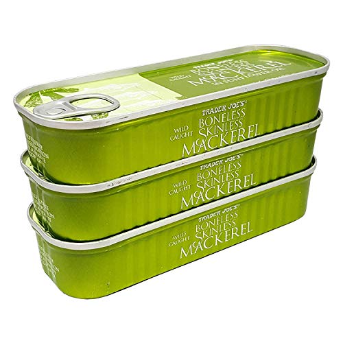 Wild Caught Boneless and Skinless Mackerel, (3 Pack) - Trader Joe's