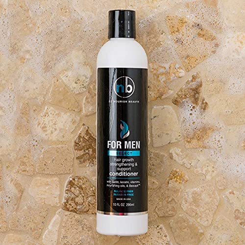 Nourish Beaute Hair Regrowth Conditioner for Men - Anti Hair Loss Conditioner - Vitamins Hair Growth Support Conditioner