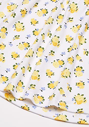 Luvable Friends Baby Girls' Cotton Dress, Floral, 9-12 Months