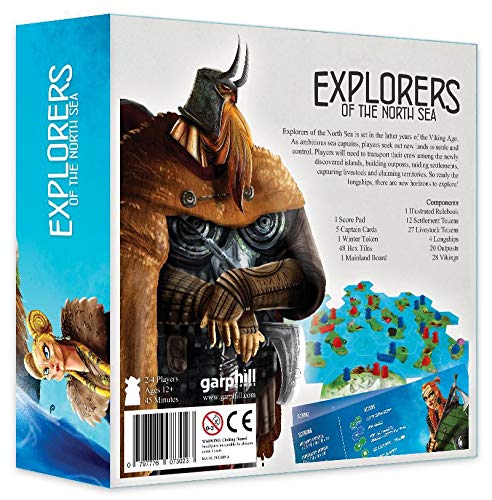 Renegade Game Studios Explorers of The North Sea Board Games