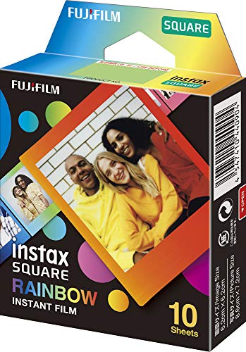 Fujifilm Instax Square Rainbow Film - 10 Exposures