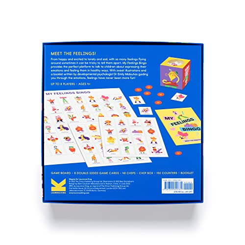 Laurence King My Feelings Bingo: Get to Know 48 Feelings of All Kinds