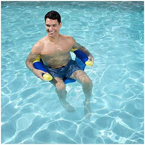 SwimWays Mesh Floating Pool Chair Noodle Slings (4 Pack)