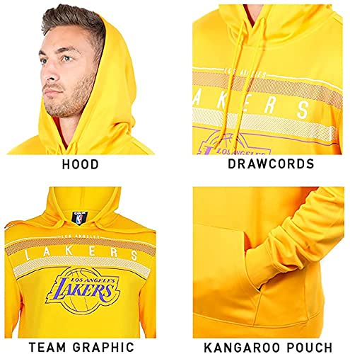 Ultra Game NBA Men's Fleece Midtown Pullover Sweatshirt