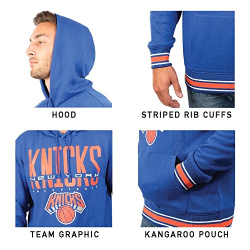 Ultra Game NBA Men's Soft Fleece Hoodie Sweatshirt