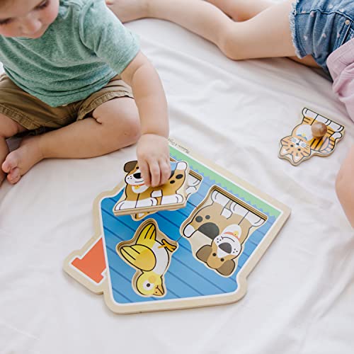 Melissa and Doug Pets Jumbo Knob Wooden Puzzle