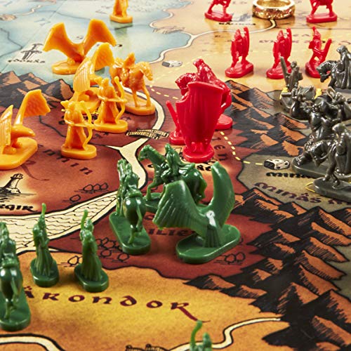 Risk: The Lord of The Rings Trilogy Edition Strategy Family Board Games, Ages 10 and Up, for 2-4 Players (Amazon Exclusive)