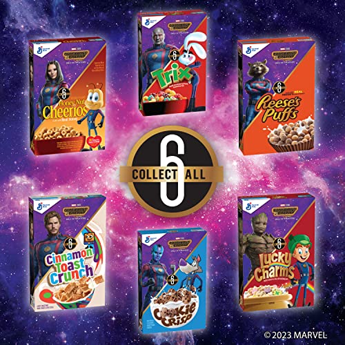 Lucky Charms Gluten Free Cereal with Marshmallows, Kids Breakfast Cereal with Whole Grain Oats, Large Size, 14.9 OZ