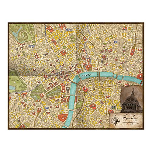 Space Cowboys Sherlock Holmes Consulting Detective - Carlton House and Queen's Park Board Game | Mystery Game for Teens and Adults | Ages 14+ | 1-8 Players | Average Playtime 90 Min. | Made