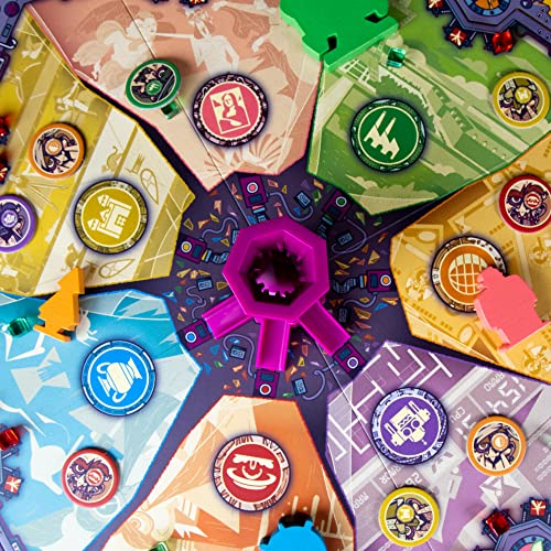 The Loop Card Game | Cooperative Strategy Game | Thrilling Science Fiction Time Travel Game for Adults and Kids | Ages 12+ | 1-4 Players | Average Playtime 60 Minutes | Made by Pandasaurus Games