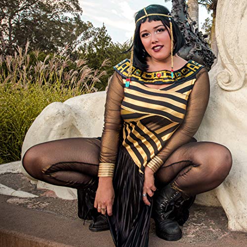 Leg Avenue Women's Costume, Gold/Black, 3X / 4X