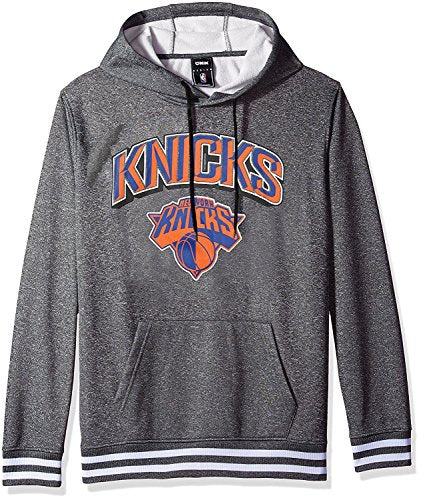 Ultra Game NBA Men's Soft Fleece Hoodie Sweatshirt Heather Gray Small