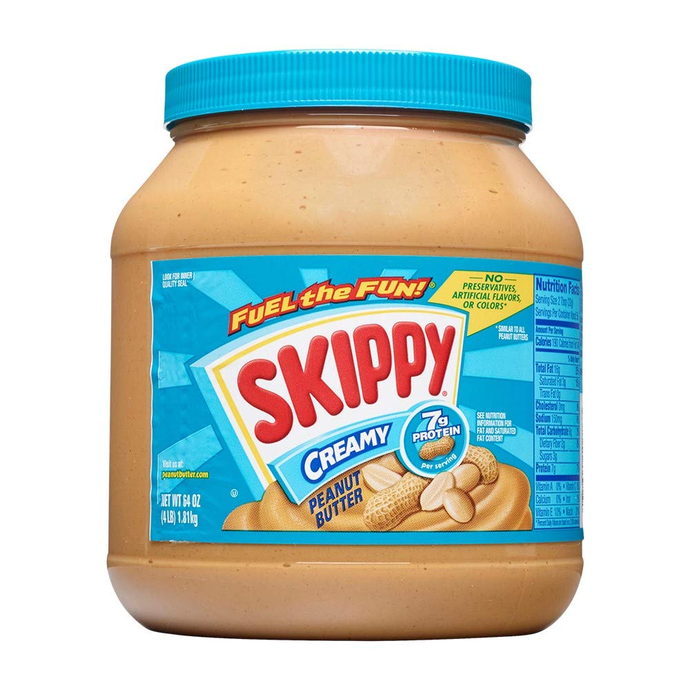 Skippy Creamy Peanut Butter, 64 Ounce Visit the SKIPPY Store