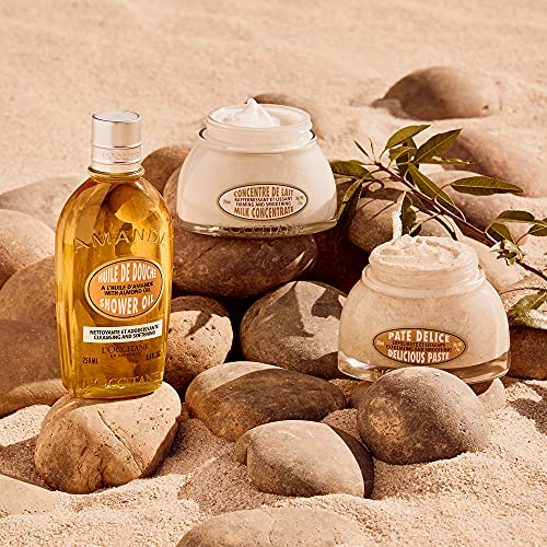 L'Occitane Cleansing And Softening Almond Shower Oil, 8.4 Fl Oz, Clear