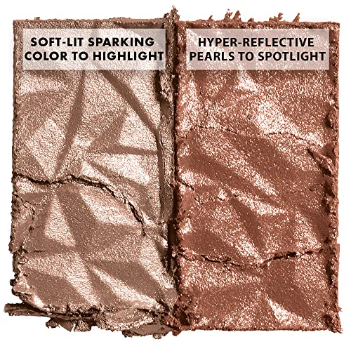 NYX PROFESSIONAL MAKEUP Born To Glow Icy Highlighter Duo - High Key Flex
