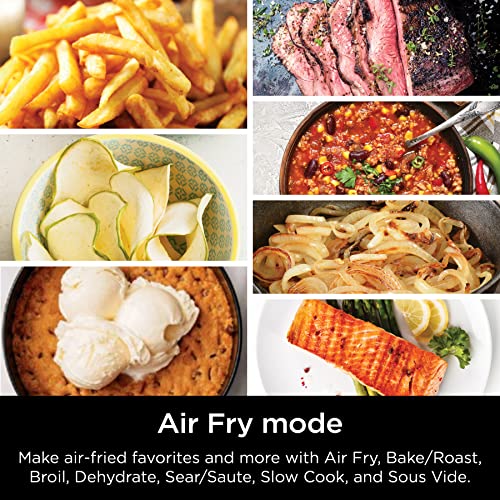 Ninja SF301 Speedi Rapid Cooker and Air Fryer, 6-Quart Capacity, 12-in-1 Functions to Steam, Bake, Roast, Sear, Sauté, Slow Cook, Sous Vide and More, 15-Minute Speedi Meals All In One Pot, Sea Salt Gray
