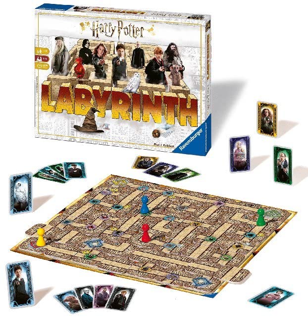 Ravensburger Harry Potter Labyrinth Family Board Game for Kids and Adults Age 7 and Up - So Easy to Learn and Play with Great Replay Value