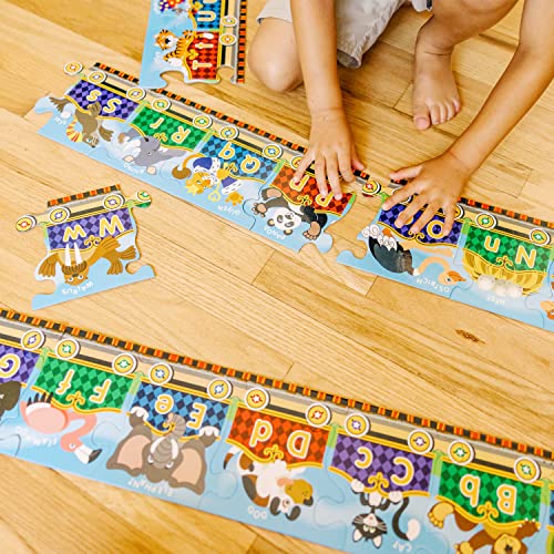 Melissa and Doug Alphabet Express Jumbo Jigsaw Floor Puzzle (27 pcs, 10 feet long)