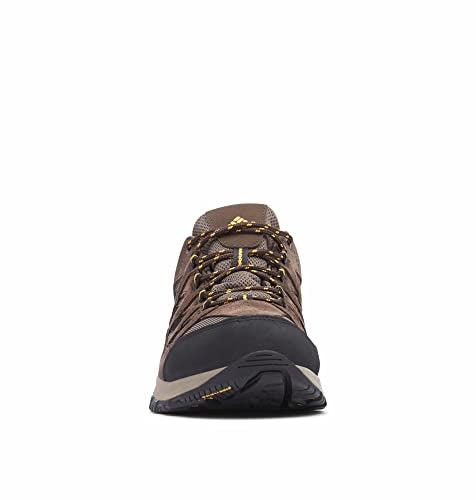 Columbia Men's Crestwood Waterproof, Mud/Squash, 10