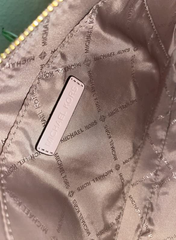 Michael Kors Jet Set Travel Medium Pouchette Crossbody Bag (Dark Powder Blush)